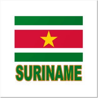 The Pride of Suriname - Suriname Flag Design Posters and Art